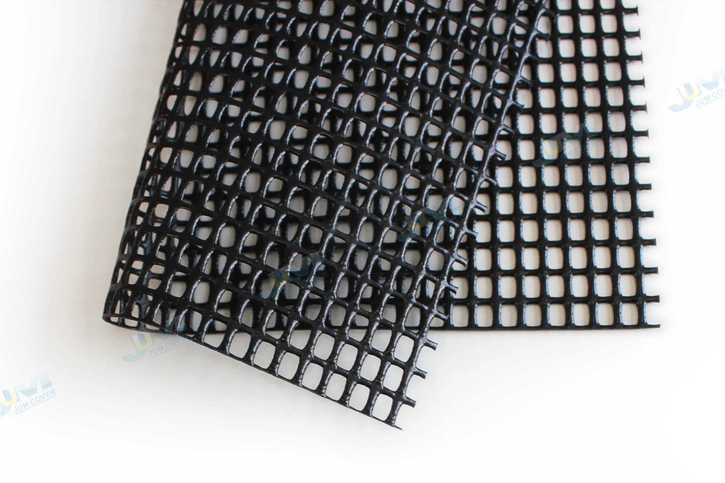 PVC Mesh Fabric PVC Coated Polyester Vinyl Woven Outdoor Mesh Fabric