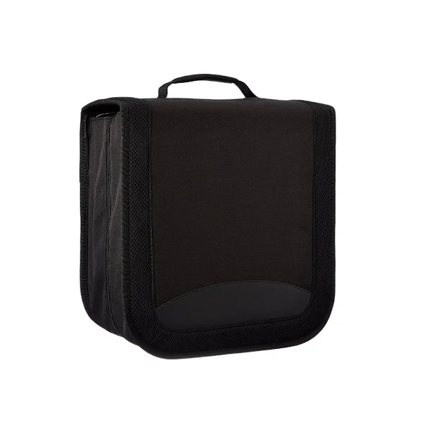 High quality material holds 128 CD/DVD Discs wallet,wholesale custom cd wallet