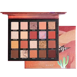 20 Colors Eyeshadow Palette Vegan Pigment Mermaid Shimmer Eyeshadow Makeup Custom Makeup Private Label Eye Shadow