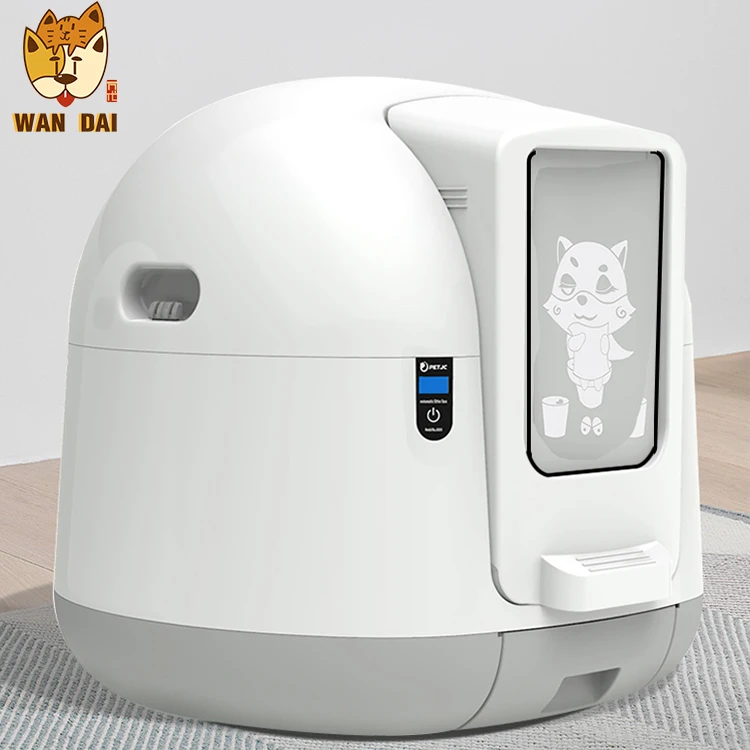 
Professional smart automatic cat litter box large capacity Intelligent detection Easy to clean automatic cat litter box 