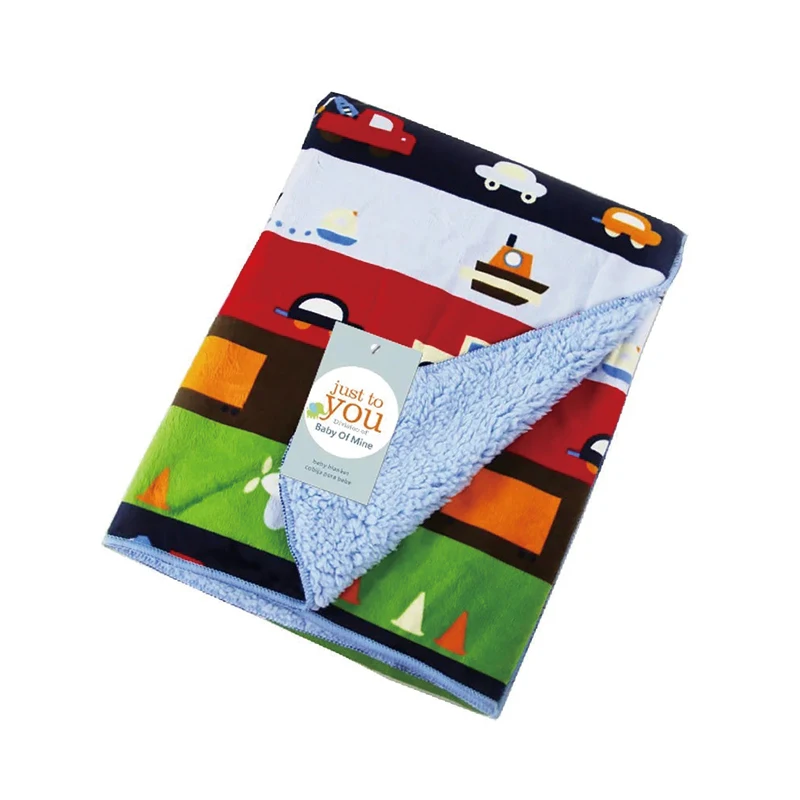 Превосходное качество стеганое вязаное пушистое детское муслиновое одеяло