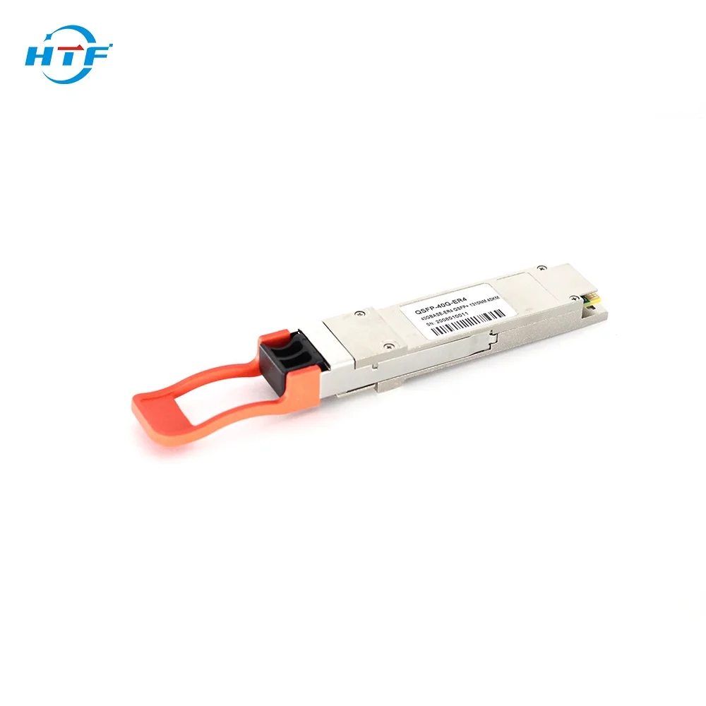 Совместимый оптический модуль приемопередатчика HTF QSFP + 40G-ER4 1310 нм 40 км LC DDM QSFP + 40gbase 40 км