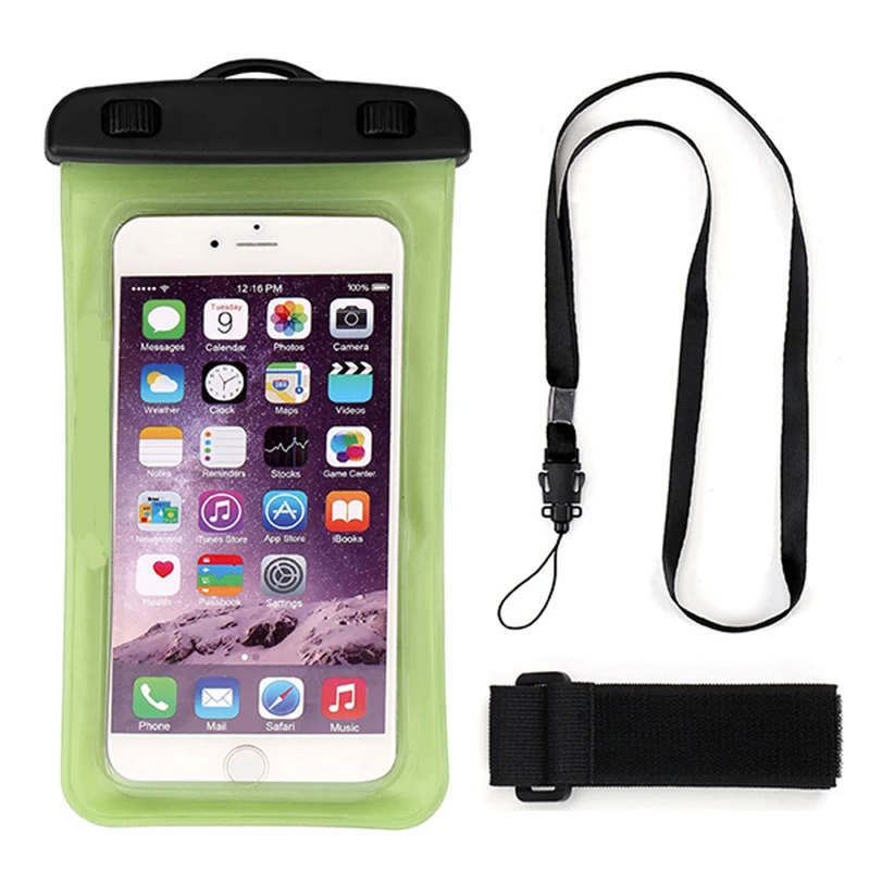 Wholesale high quality outdoor water sports waterproof mobile phone pouch bag for x xr xs max 6 7 8 plus 11 12 pro max