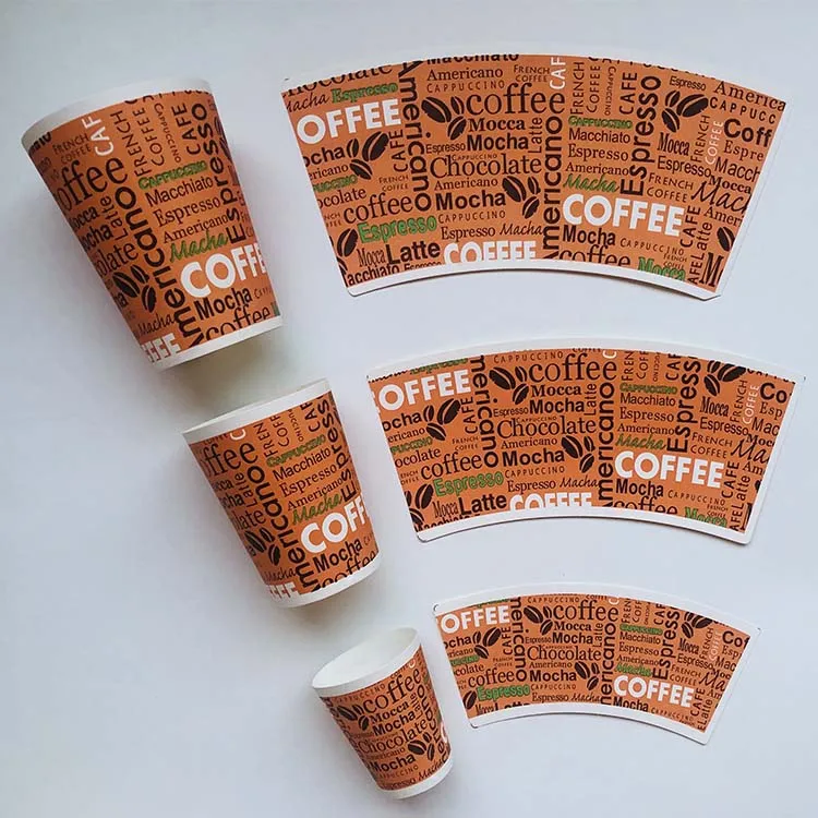 Disposable PE Coated Paper Cup Fans Are Used to Make Rolled Cups Raw Materials