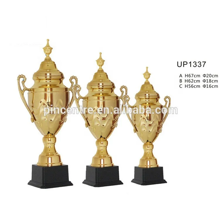Wholesale Custom Gold Award Sports Champion Metal Trophy Cups