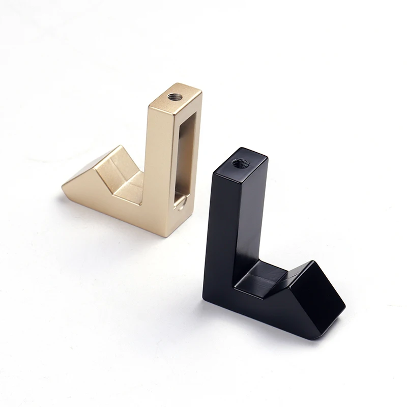 HJY Kitchen Cabinet Handles Wall Door Coats Hook Hanging Clothes Hat Zinc Alloy Hooks Hanging Things Wall Mounted Hook ZX088