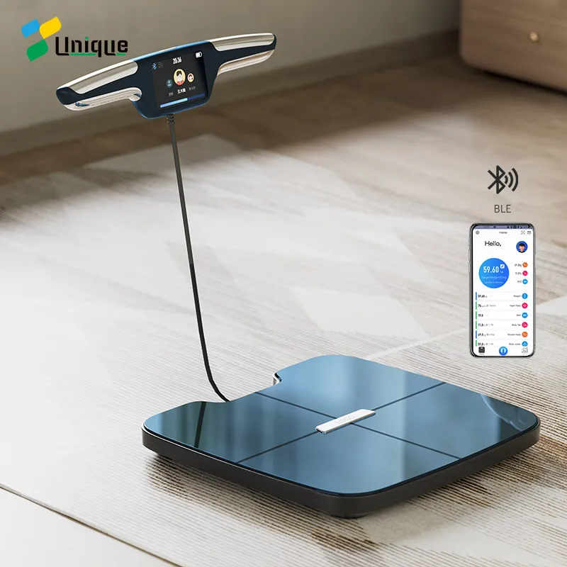 TFT display 8 Electrode Body Fat Smart Scale ITO coating film fitness scale body composition analyzer smart weight scale