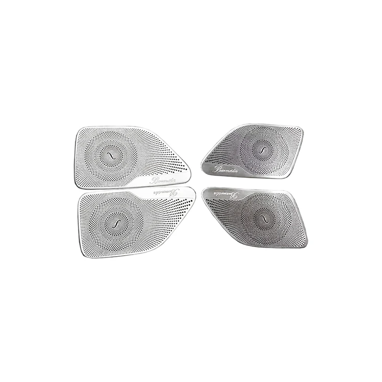 HYD Stainless Steel Door Speaker Cover For Mercedes Benz S-class W222 2018-2019