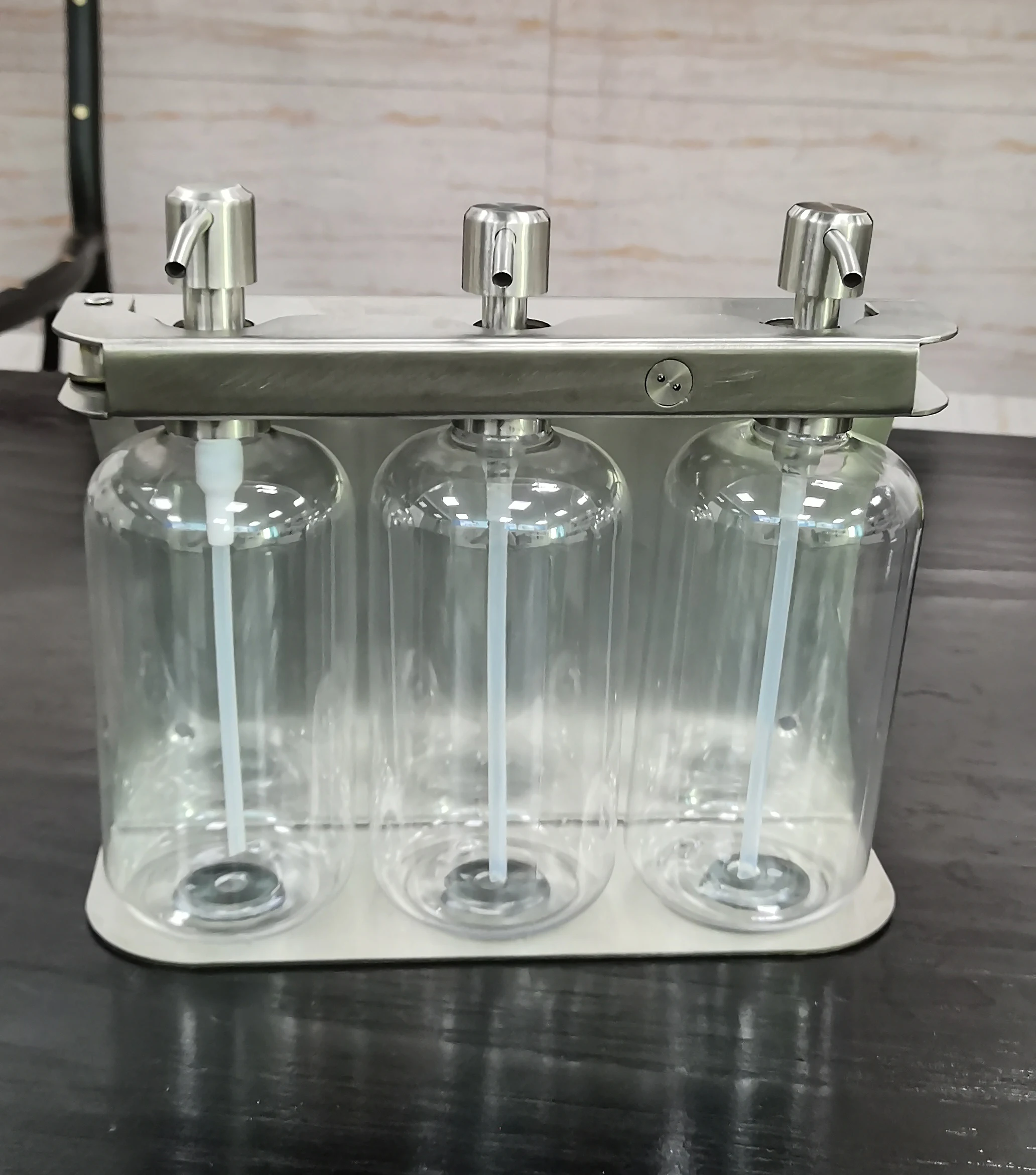 Steel Soap Dispensing Sponge Holder 2 in 1 Steel Soap Dispenser Window Stainless Steel 304 Liquid Soap Dispensers