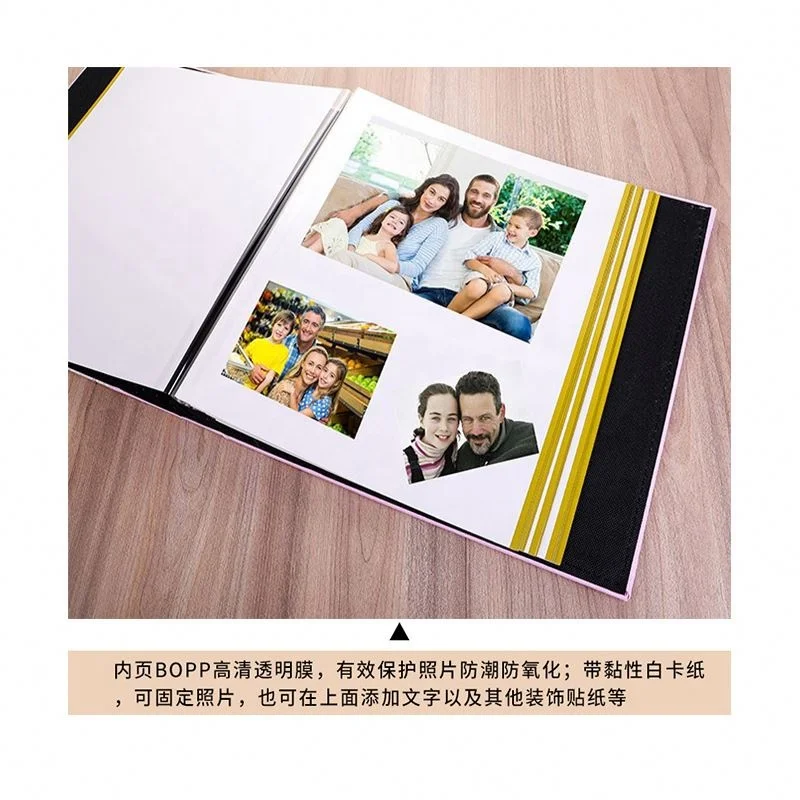 Yicheng 12 -inch Self -sticking Creative Fashion Album DIY Commemorative Book with Window