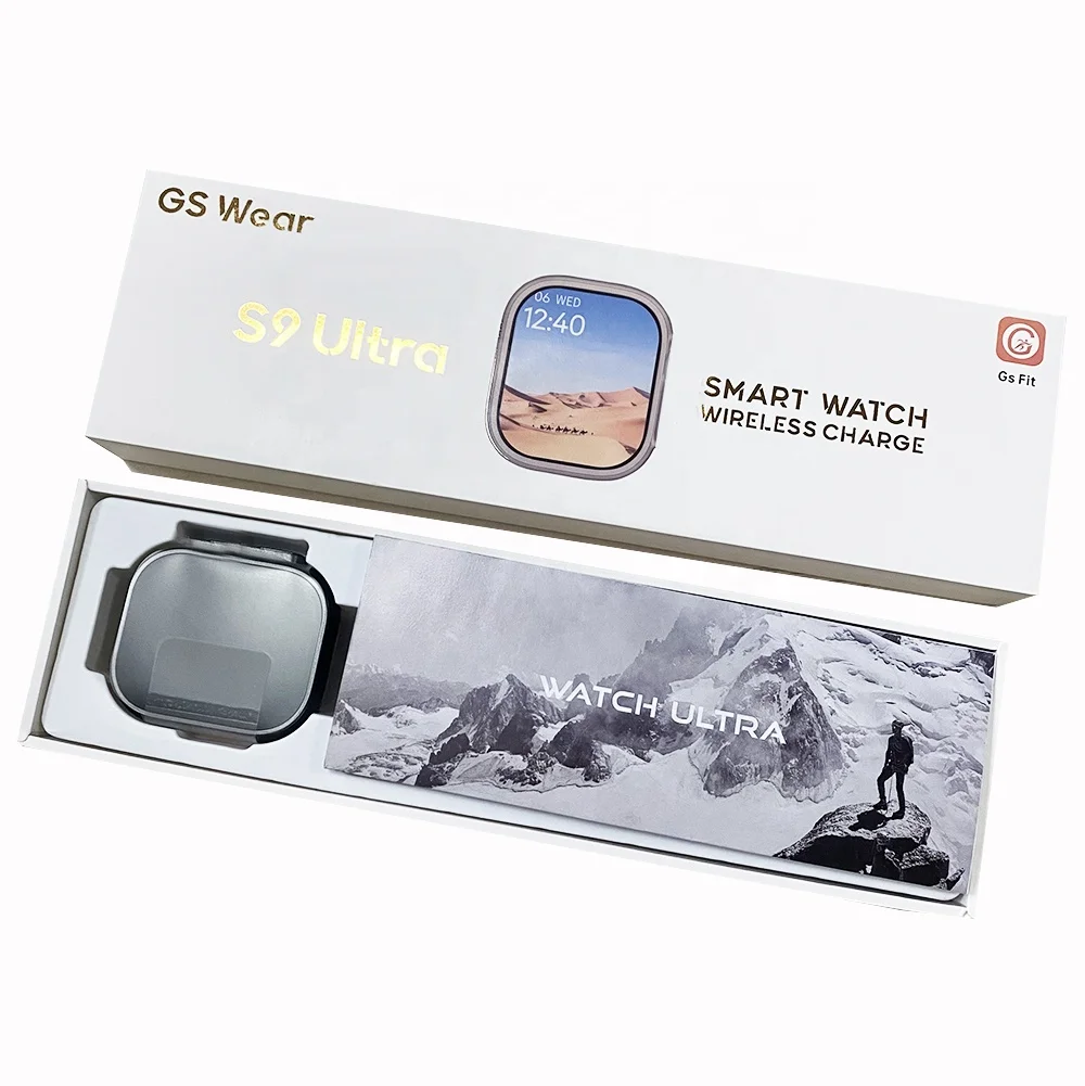 Смарт-часы S9 Ultra Series 9 2,2 дюймов, фитнес-трекер Montre Reloj inteligente Mujer NFC Ultra 2, Смарт-часы для IOS и Android