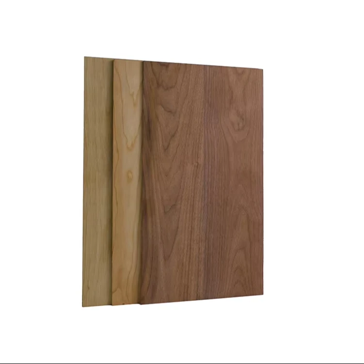 Factory Direct High Quality 4x8 0.5-5mm Thickness Nature Oak/Cherry/Walnut Solid Wood Sheet