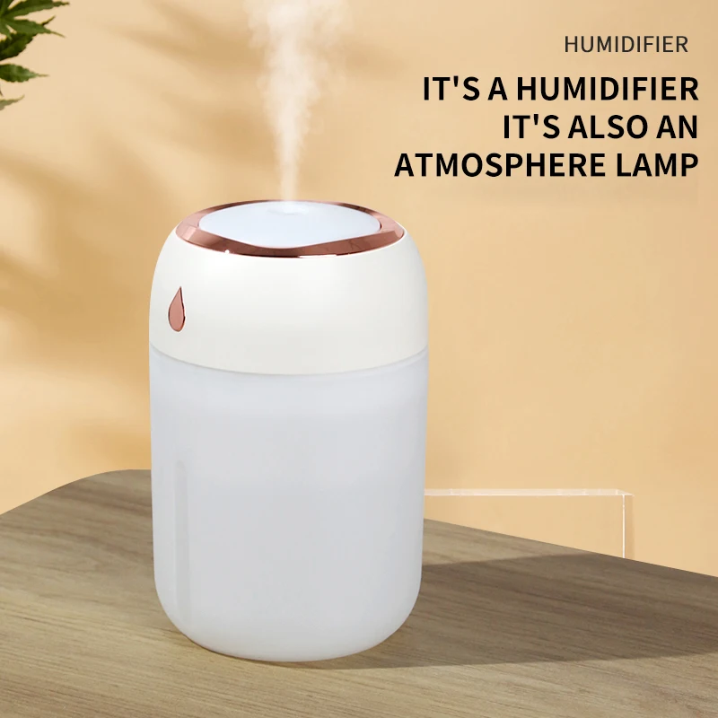Silent Portable Ultrasonic Humidifier & Essential Oil Diffuser with Aromatic Spray for Home & Hotel Aromatherapy Humidifying