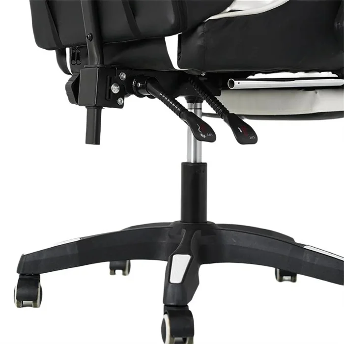 Wholesale Foldable PU Leather Racing Gamer RGB Computer Console Games Living Room Gaming Chair with Lights Speakers