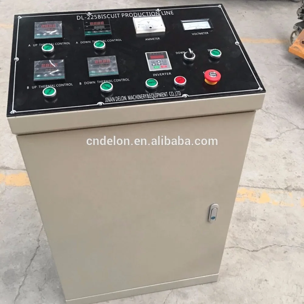 Electric Oven Automatic Biscuit Making Machine Production Line