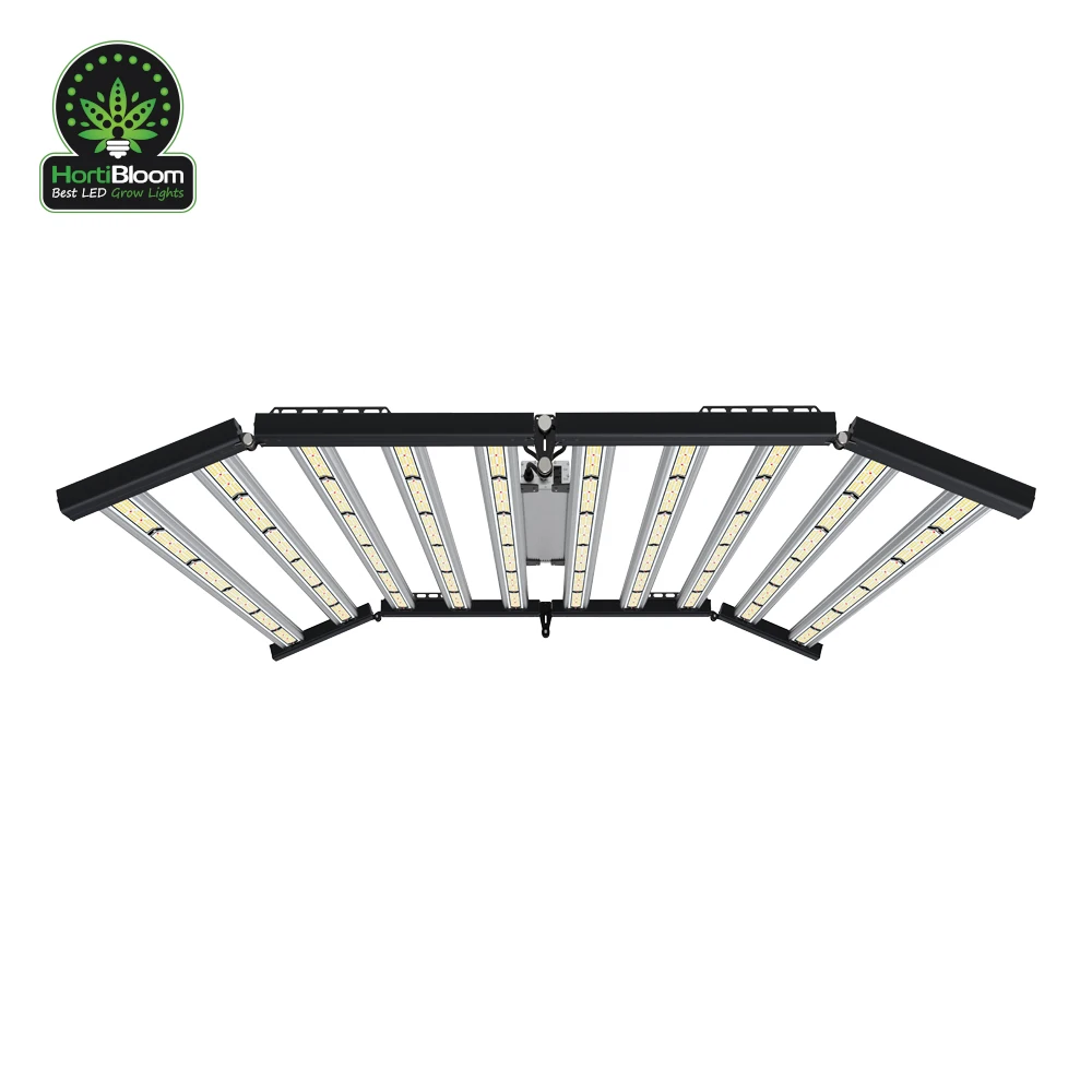 Best selling HortiBloom MEGA ENFOLD 1000w 720w led commercial full spectrum grow light with white mercury price