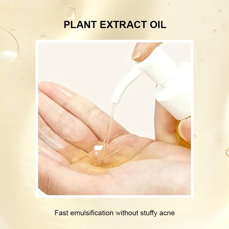 Natural Gentle Makeup Remover Moist Cleansing Oil Deep Cleansing Face Eye Lips Make-up Remover