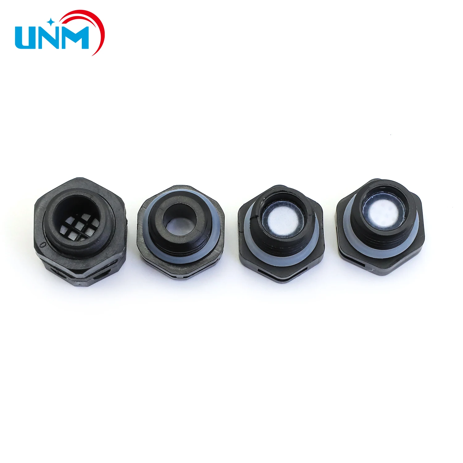 UNM M12Waterproof Protective Breather Plug Air Valve Pressure Release Vent Valve for Outdoor Application