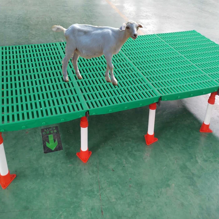 Goat shed house building Flooring Plastic material 1*0.6M size goat slate floor for sale