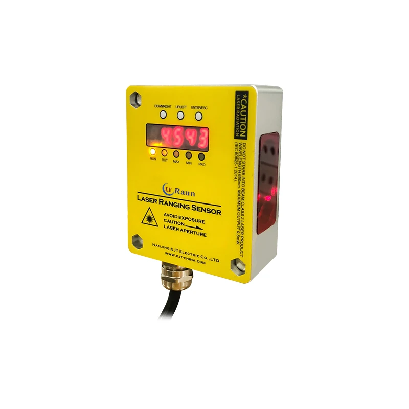 LERAUN 1m/5m/20m/30m Ultra-long Range Laser Distance Displacement Sensor with RS485 Analog NPN PNP LaserDisplacementSensor