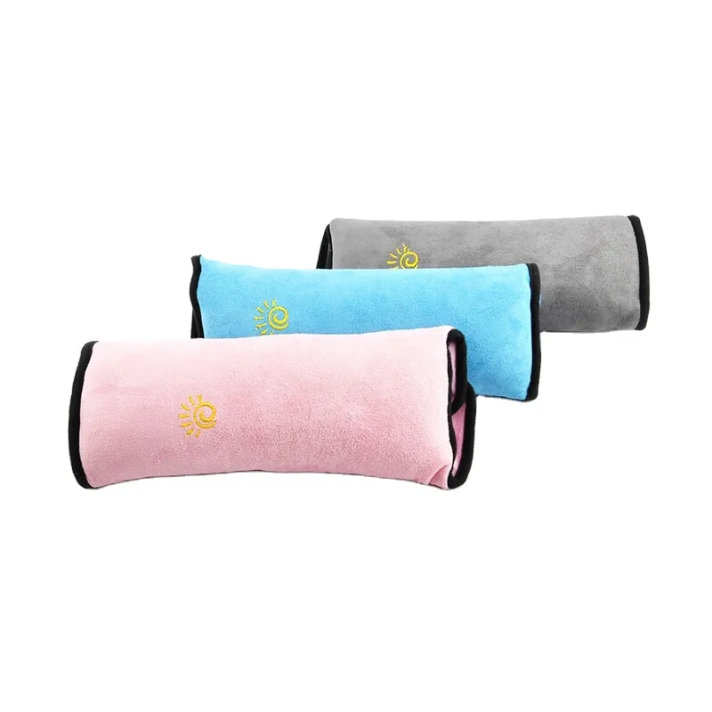 Multicolor Seatbelt Pillow For Kids In Car For Children Sleeping On The Way