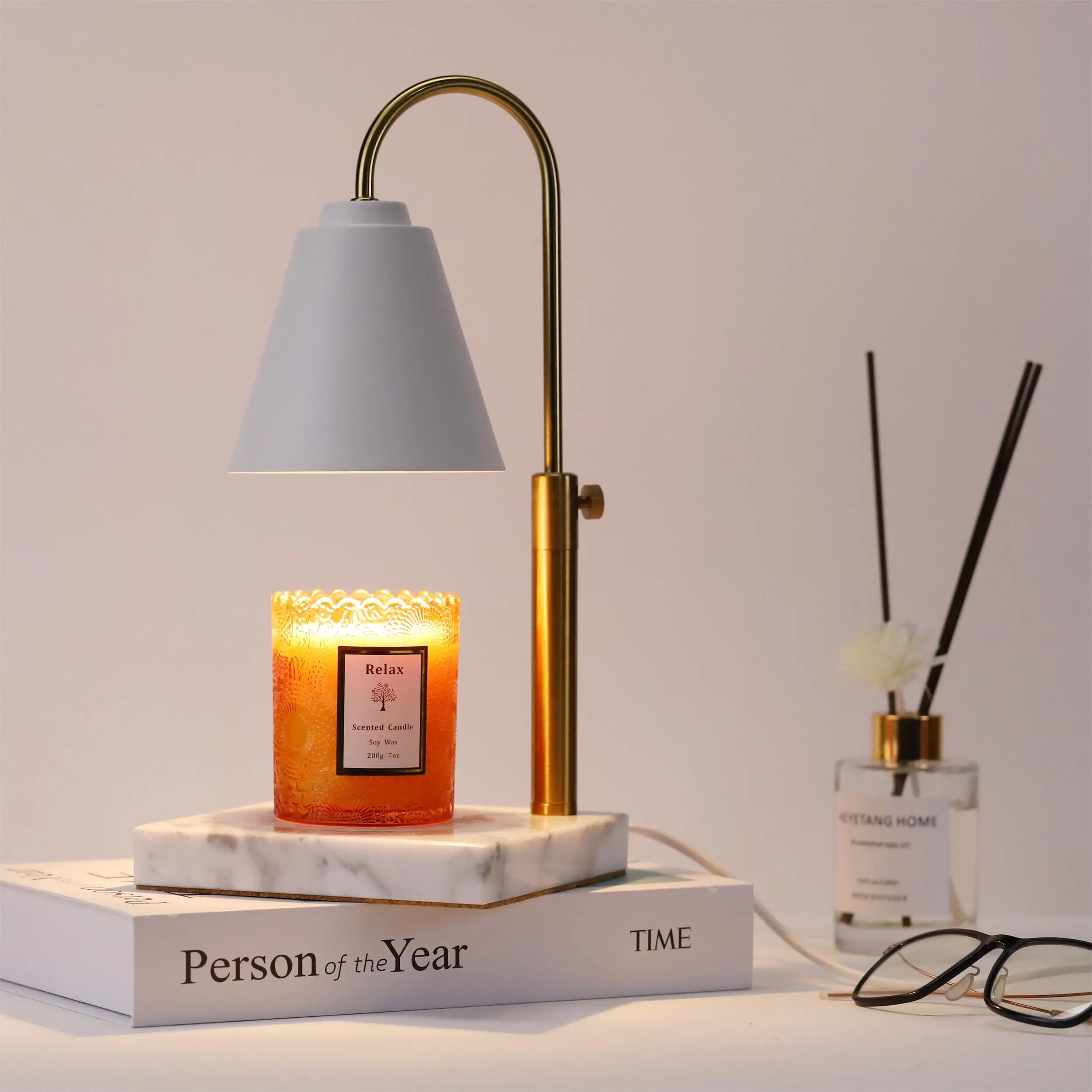 Hot candle Warmer lamp incense GU10 Wax Melt Burner New Year gift aromatherapy lamp Home decor night light