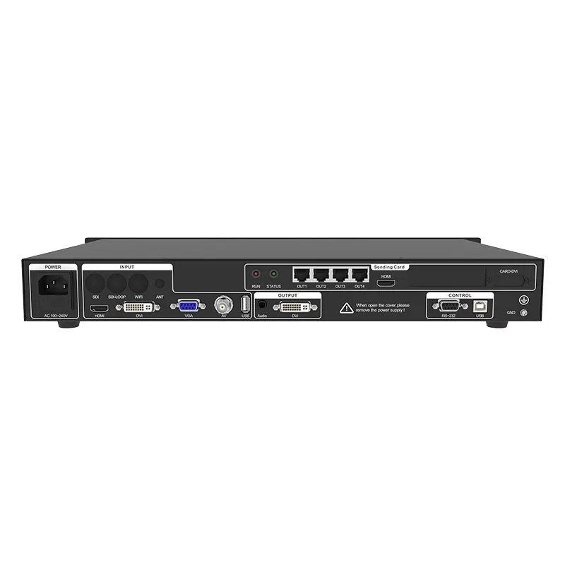 Amoonsky VS400-L Video Processor With Linsn Sending Card Supports Linsn System  All In One Controller For LED Fixed  Advertising