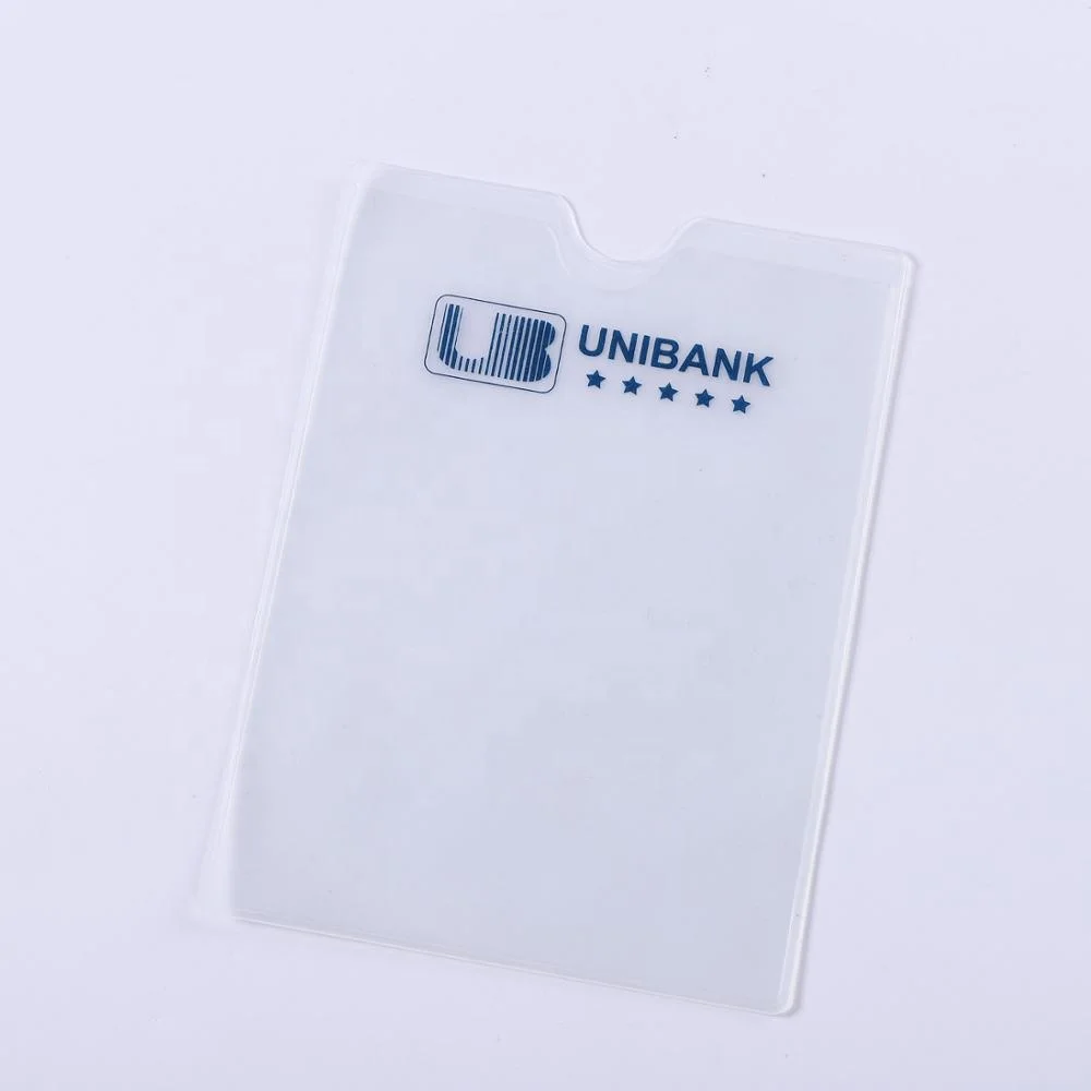 Promotional Transparent Clear PVC Card Holder
