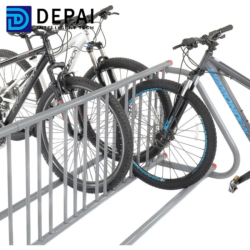 Public area metal universal commercial vertical bike stand bicycle racks