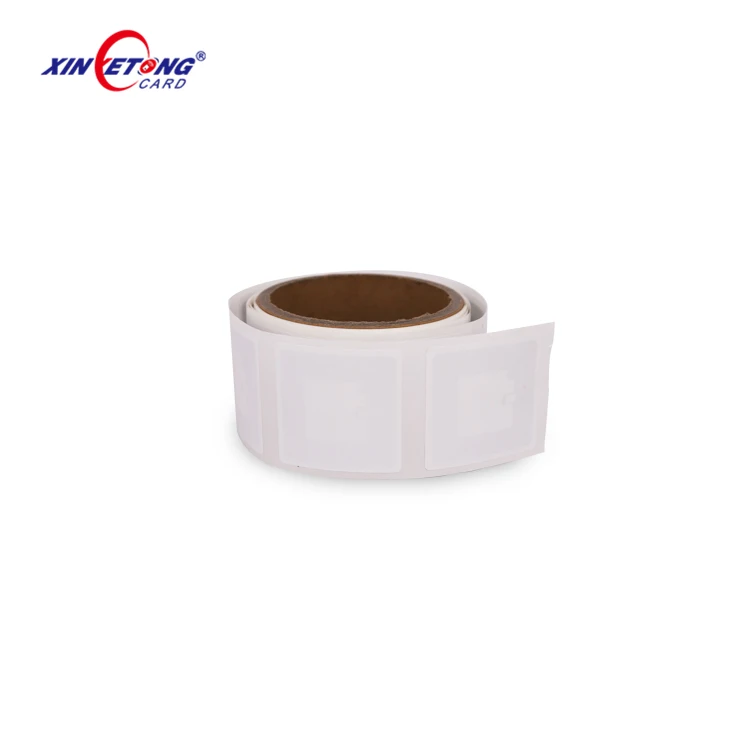 50X80mm ISO/IEC 15693 I CODE SLIX RFID HF White Library Book Sticker/Tag/Label for Book Management