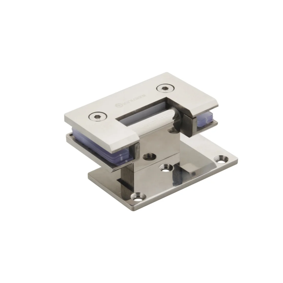 JL-606 Brass Shower Door Hinge 90 Degree Pivot Hinges Heavy Duty Shower Hinge