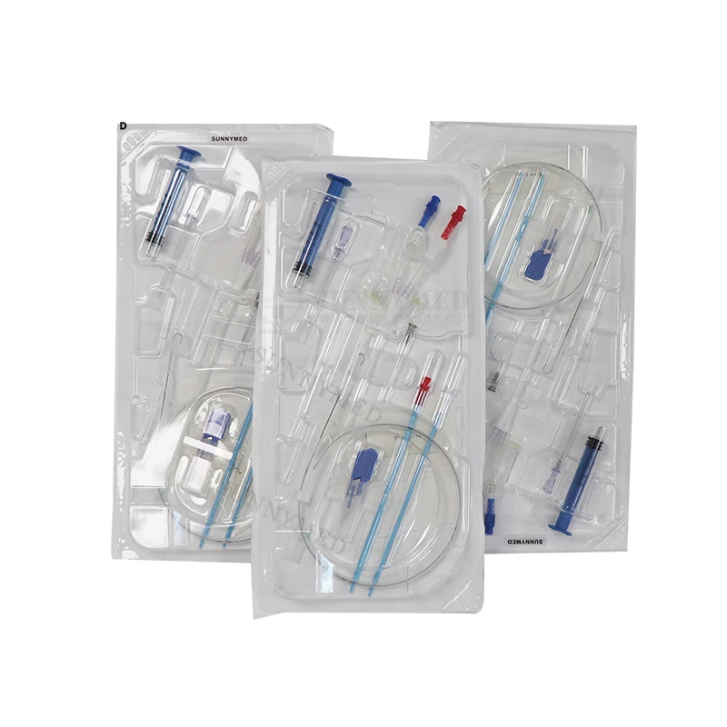 SY-HC Medical Consumables Supply Hemodialysis Catheter Kit Double lumen Dialysis Catheter