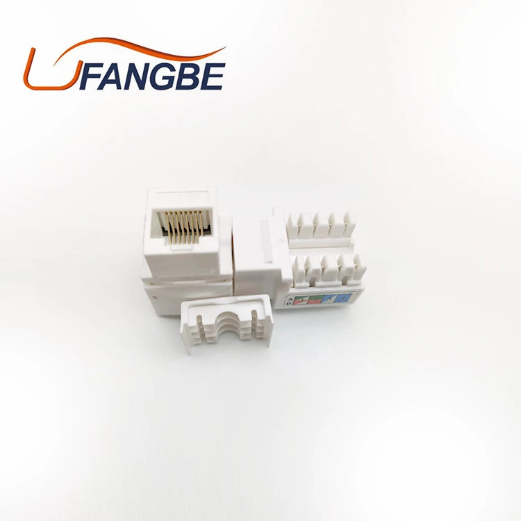 Сделано в Китае сетевой соединитель CAT5e rj45 8P8C utp гнездовой разъем keystone