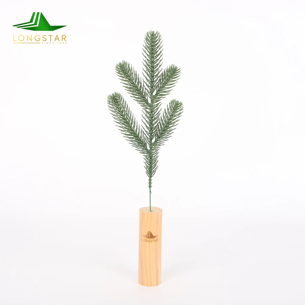 Longstar Factory Outlet  PE Branches Christmas Tree Branch For Making Wreath Garland