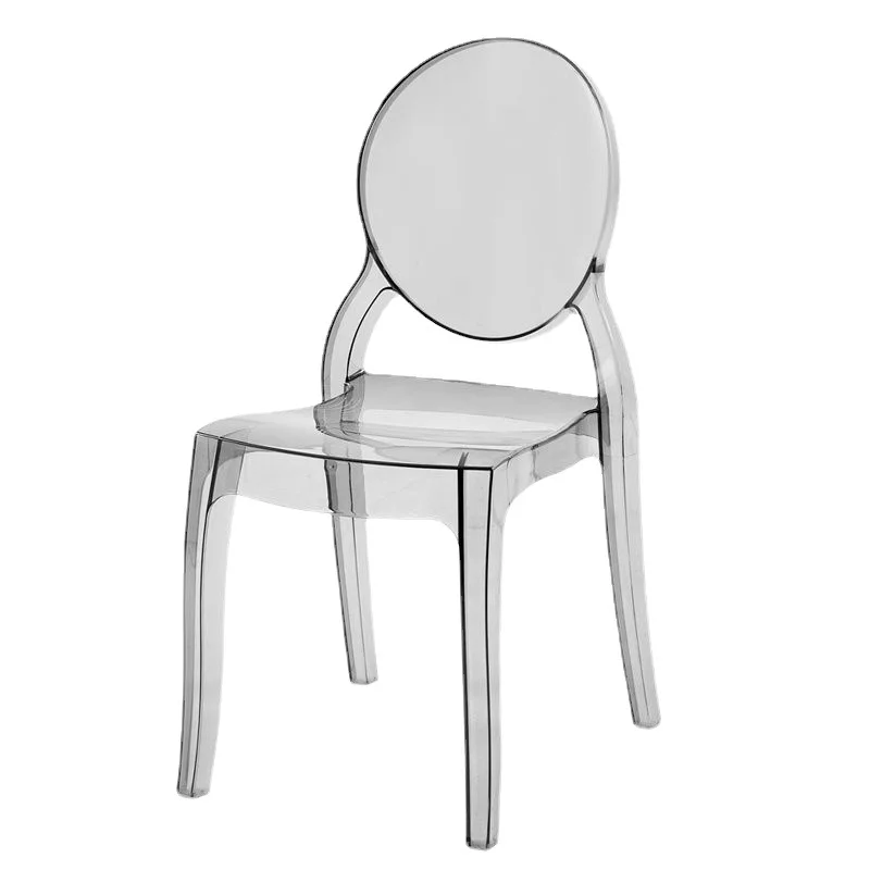 Hot sale Clear Plastic Polycarbonate Resin French Louis Chair Crystal Acrylic Wedding Event Rental Ghost Chair
