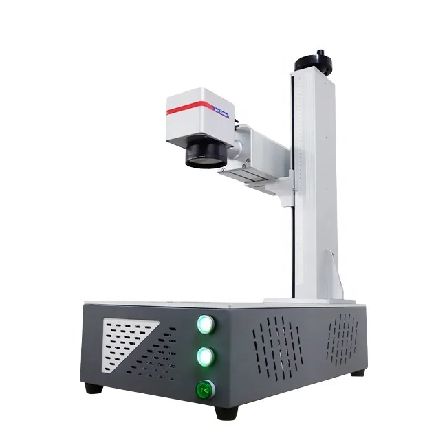Semi-hosted Mini laser marking machine 50W 60W 80W 100W gold jewelry laser cutting and marking