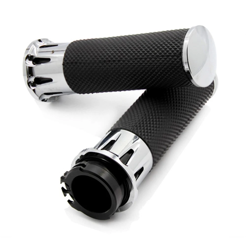 Motorcycle Hand Grips 25mm Handle GRIP Handlebar End Grips Aluminum CNC for Harley-Davidson 883 XL1200 Accessories