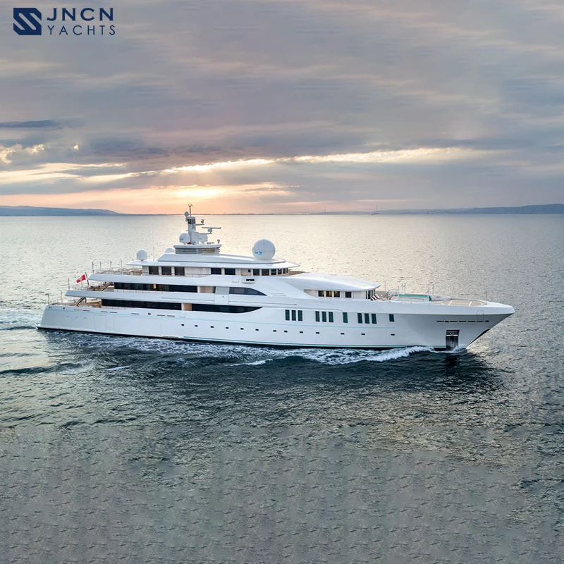 JNCN 262ft роскошная яхта из стекловолокна, сделано в Китае, производитель лодок для продажи, большие яхты