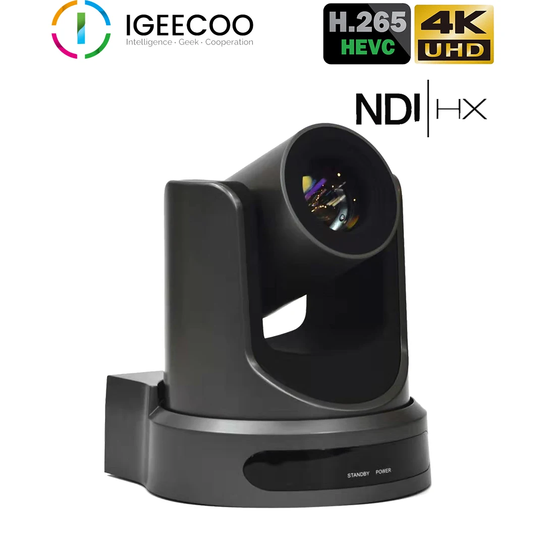 4K NDI | HX 20X UHD SDI PTZ-камера, видео профессиональная IP-камера NDI для вещания, решение для видеоконференций от IGEECOO