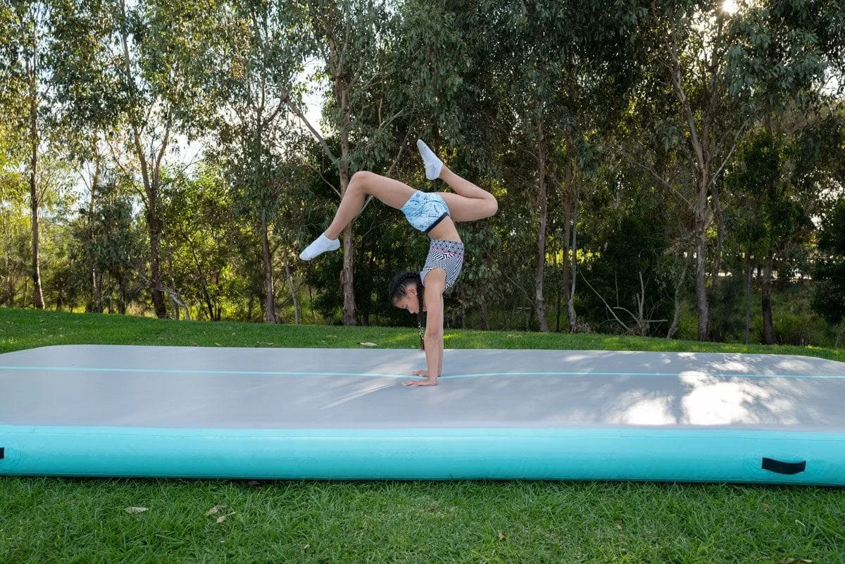 Hot Sale High Quality Custom Color Wholesale 2M Inflatable Air Track Gym Mat Tumble Track For Training
