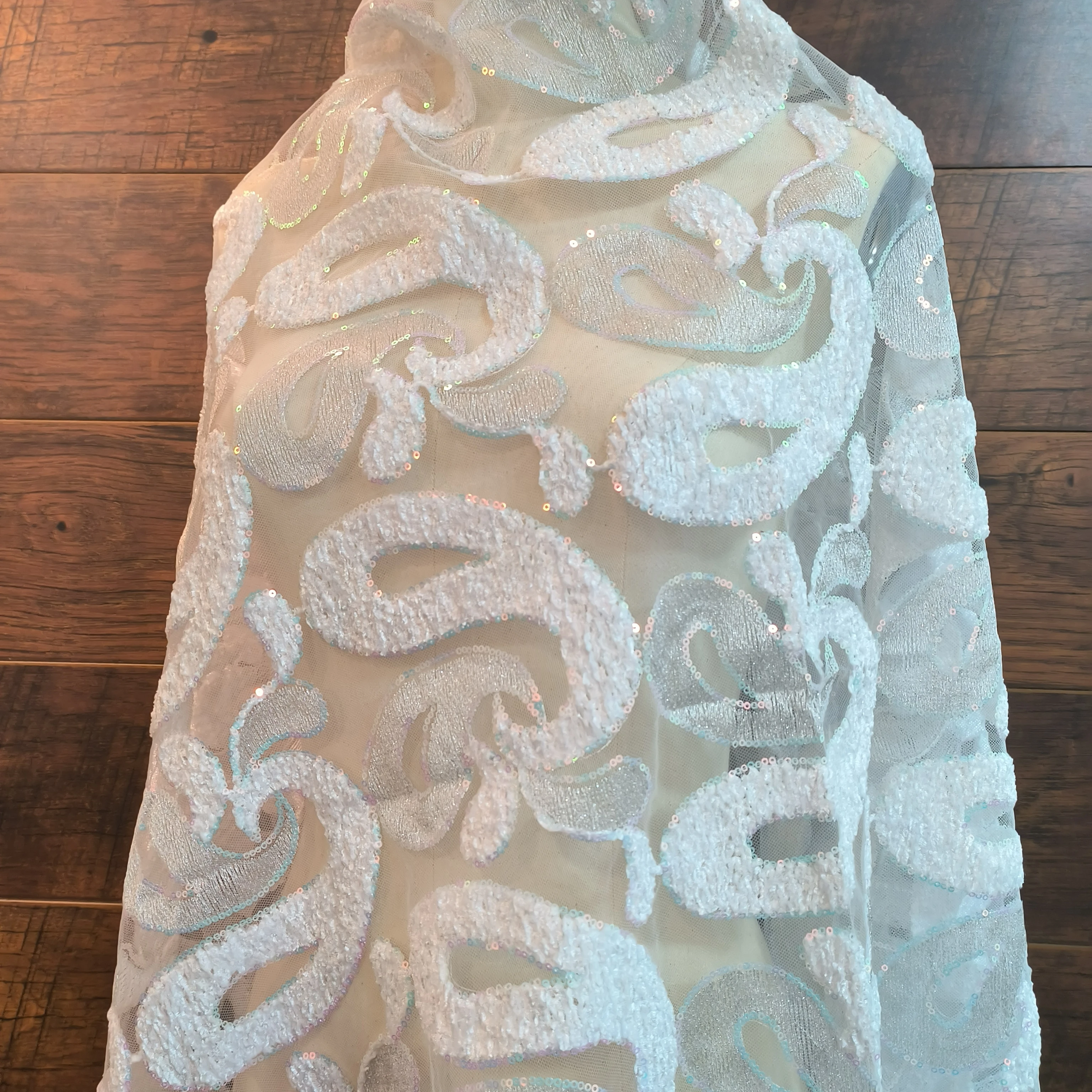 Gold piece embroidery