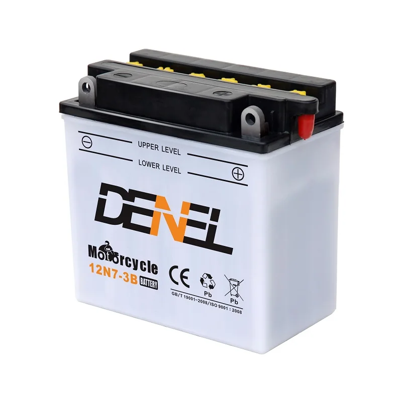 12V 7AH motocicleta batterie Replacements for bajaj/italika/akt/igb/autec MOTO battery