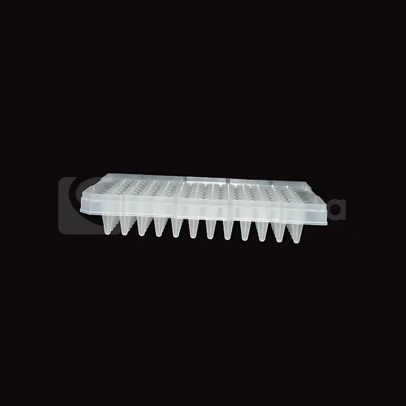 biocomma disposable PCR plates 0.2ml 96 well PCR plate with semi skirt for DNA/RAN extraction