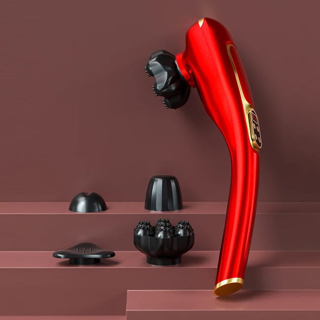 Electric Full Body Massager Infrared Physiotherapy Dolphin Massage Hammer Handheld