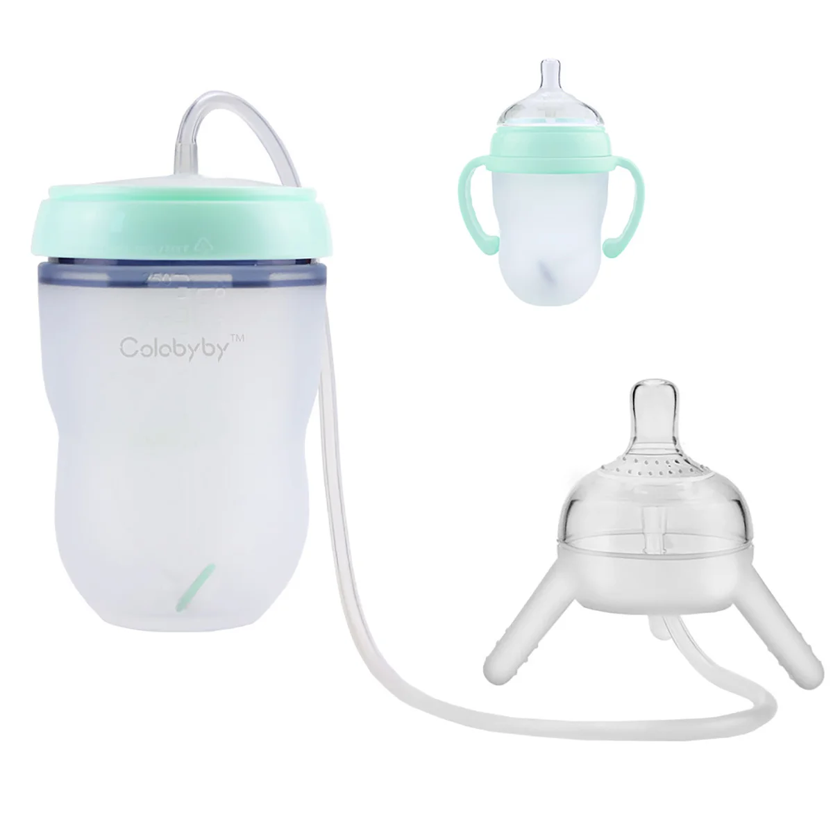 On sale Hands Free Baby Bottle - Anti-Colic Baby milk feeding Newborn Baby Feeding Bottles with Tubing