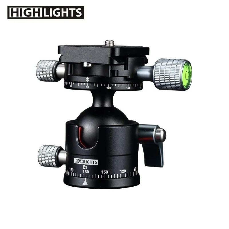 High Demand Products Ball Diameter 36MM Aluminum 10KG Load Bearing Camera Ball Head