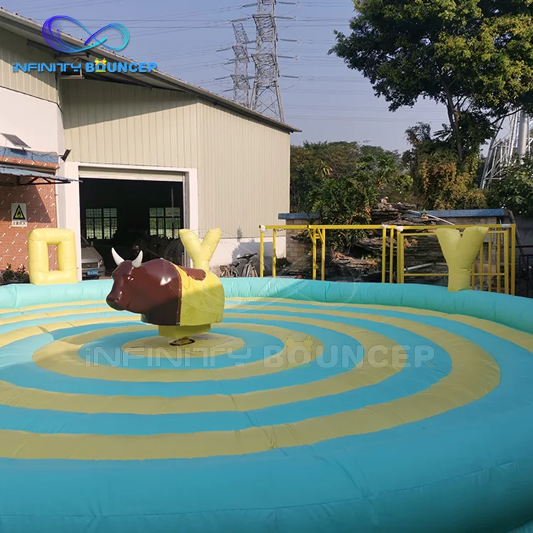 2024 Customized Commercial Inflatable Sport Game Mechanical Rodeo Bull Penis Inflatable Bull Ride Inflatable Bullfighting Game