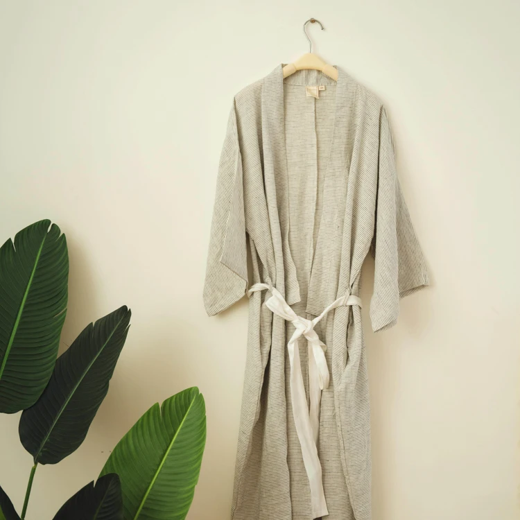 2023 new designer luxury apparel organic flax linen clothing for woven