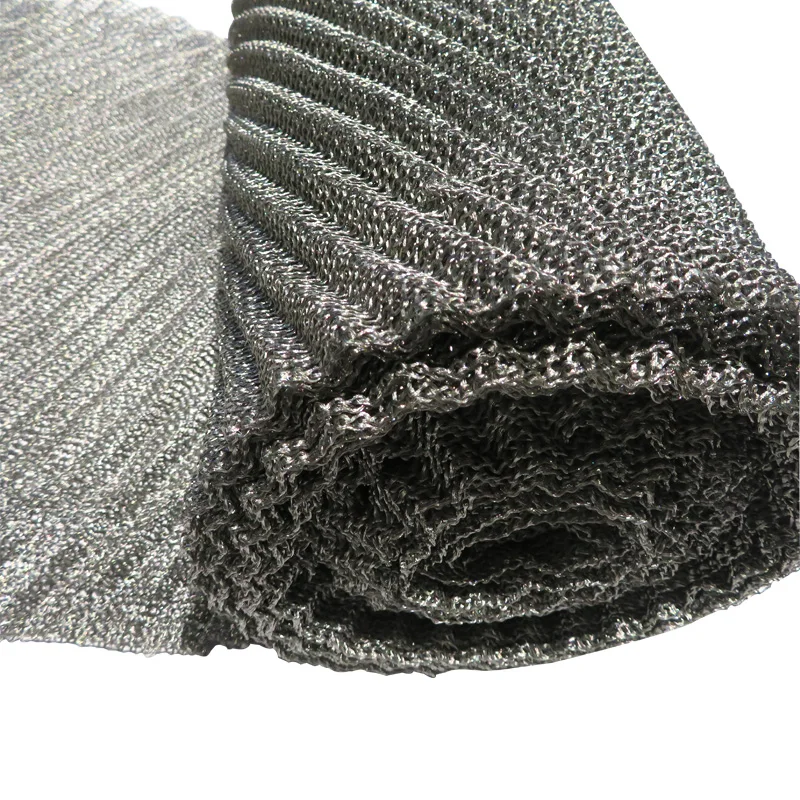 316 Stainless Steel Knitted Wire Mesh Filters For Gas-liquid Separation
