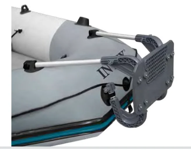 Inflatable fishing boat pvc material rowing boat 2 people rib boat